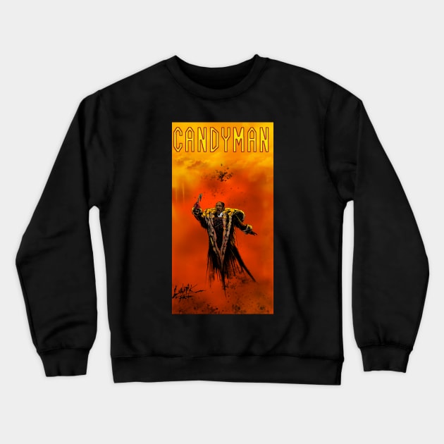 Candyman Crewneck Sweatshirt by Art Of Lunatik